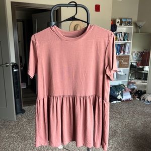 American Eagle Babydoll Tee